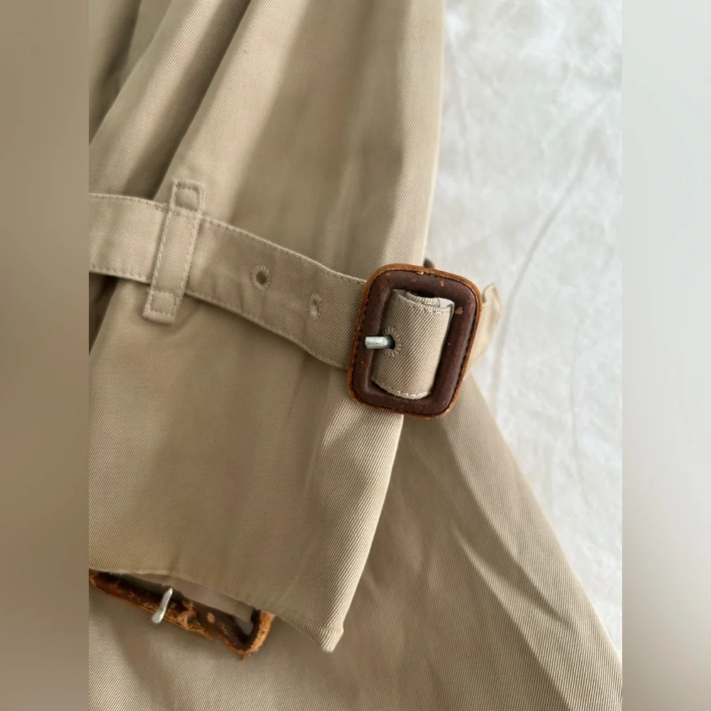 Vintage Burberry trench women’s size S/M - Picture 5 of 12